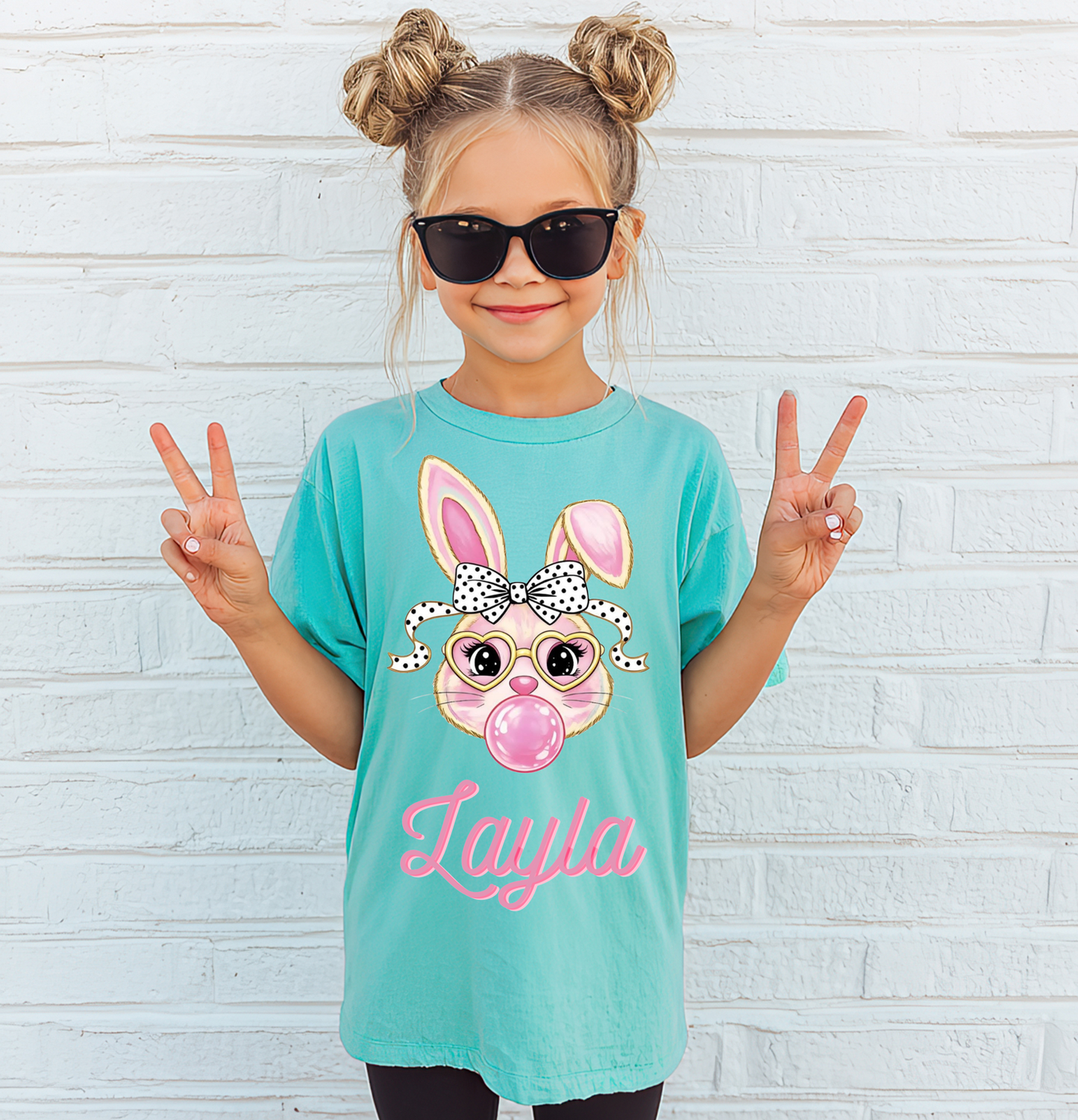 Girls Custom Easter design