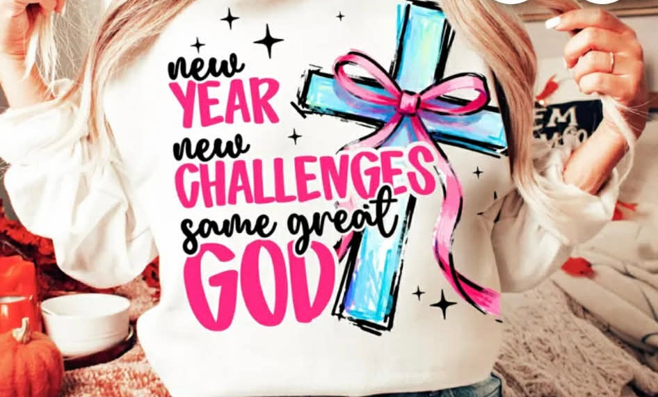 New year new challenges same great God