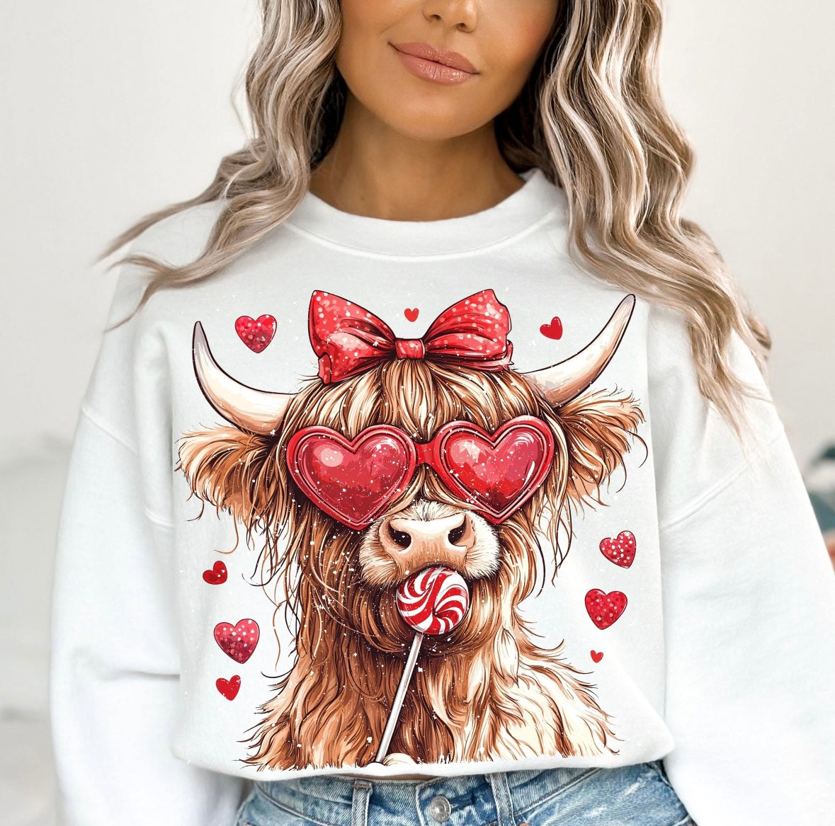 Valentines Highland Cow
