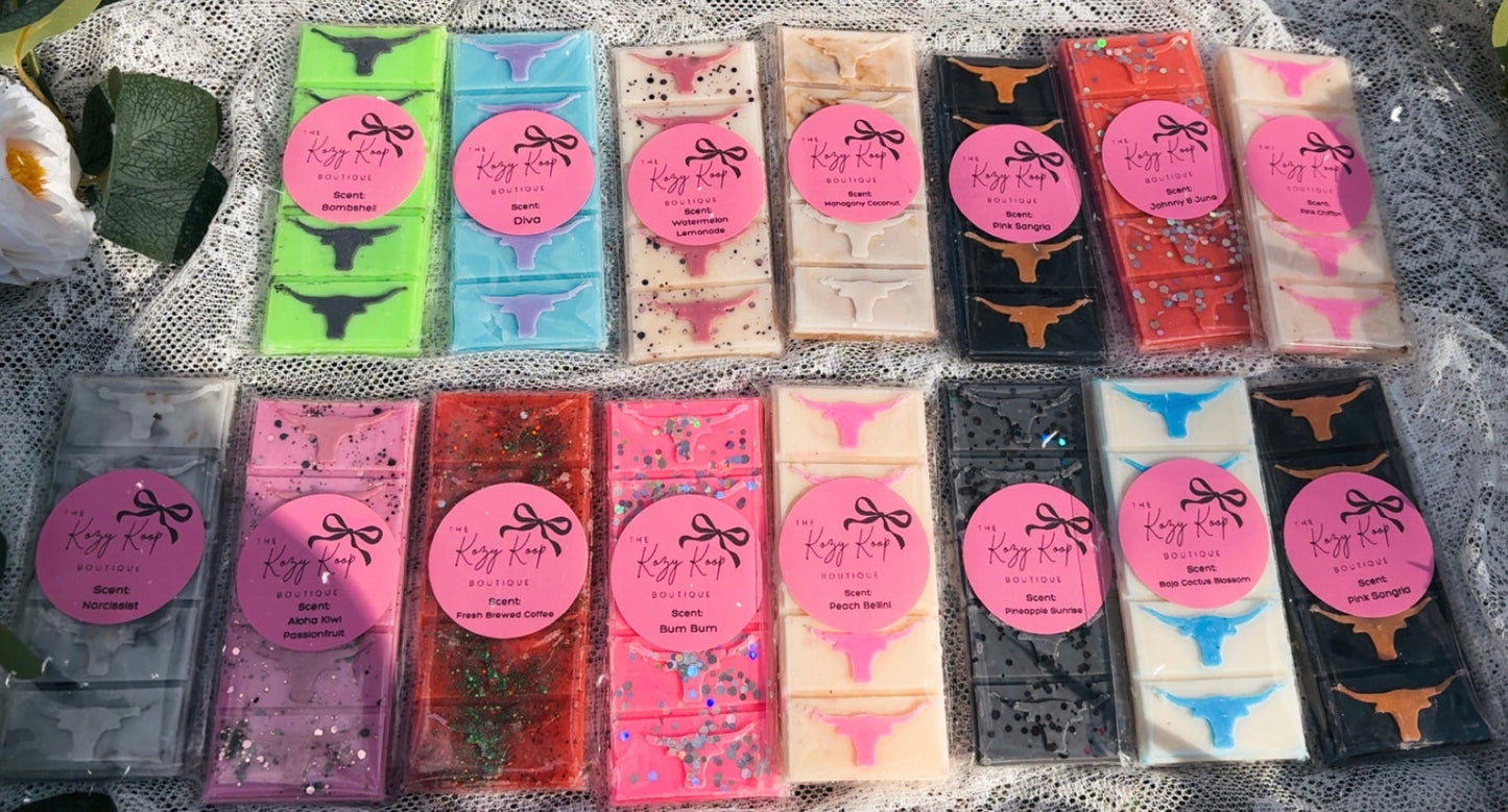 The Kozy Koop Wax Melt Snap Bars