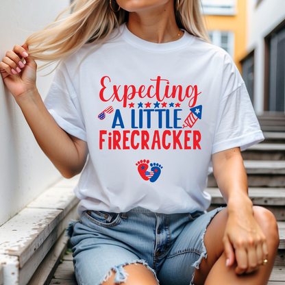 Expecting a little firecracker + the man behind the firecracker 🧨