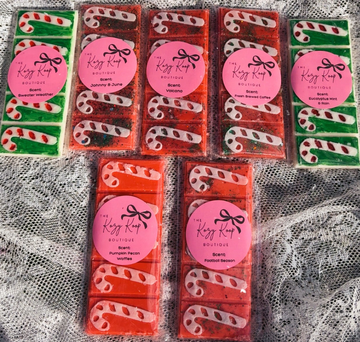 The Kozy Koop Wax Melt Snap Bars