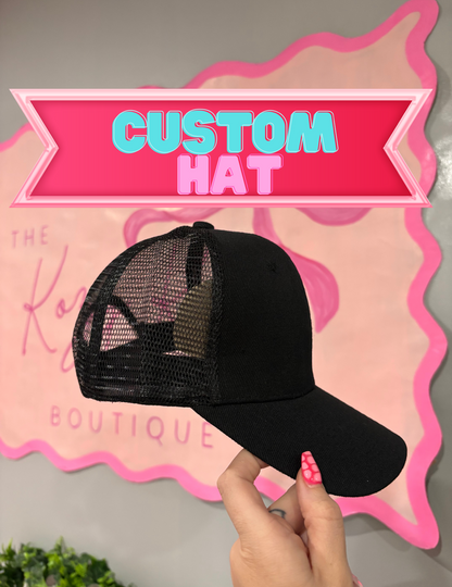 Custom HAT ✨🎀