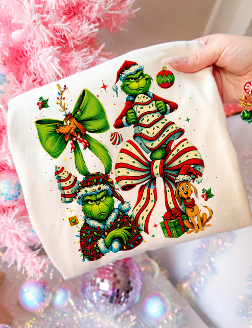 Grinch Christmas Tree Cakes